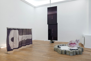Installation view, Zwei Schwestern (with Andrey Bogush), Zarinbal Koshbakht, Cologne, 2020 