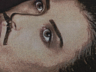 Demi, 2020. Jacquard woven cotton blanket,
185 cm x 135 cm (detail)