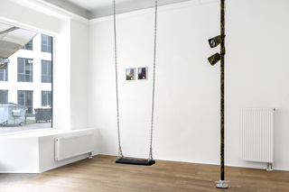 Installation view: Sinaida Michalskaja, mixed feelings breaking patterns, 2020, Zarinbal Khoshbakht, Cologne 
