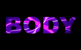 SOPHIE, 2021. Full-HD video, 32 inch screen, TV wall mount bracket, 2 min 14 sec, no sound, 46 x 73 x 7 cm (Lyrics from SOPHIE HEAV3N SUSPENDED)