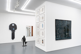 Installation view: Tagesschau, 2022, Mountains, Berlin. 
Photo: BQ Foto 