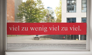 viel zu wenig viel zu viel, 2019